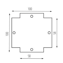 Аксесоари за релсови системи TEAR N RC KN-35799