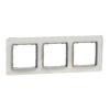 Рамка 3 модула, стъкло Sedna Elements SDD360803 SE-SDD360802