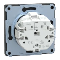 Контакт шуко с лицев панел и Д.З. цвят Антрацит System Design Merten MTN2300-6034 SE-MTN2300-6034