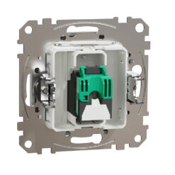 SDD113451 Sedna Design & Elements Информационна Розетка CAT 5E UTP, RJ45, алуминий SE-SDD113451