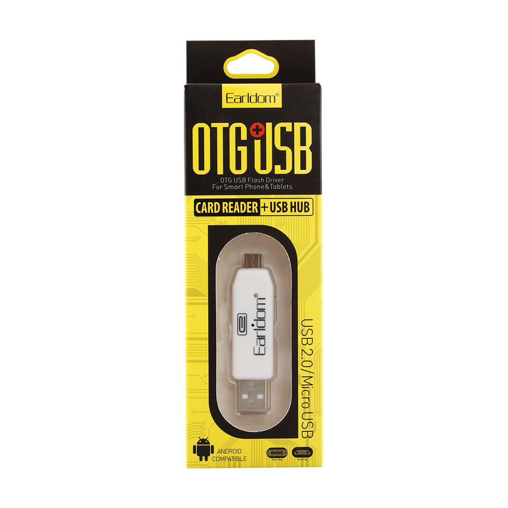 Преходник Earldom ET-OT05, USB F към Micro USB, Четец за карти, OTG, Различни цветове - 40170 D-40170 4 Преходник Earldom ET-OT05, USB F към Micro USB, Четец за карти, OTG, Различни цветове - 40170 - Image 2