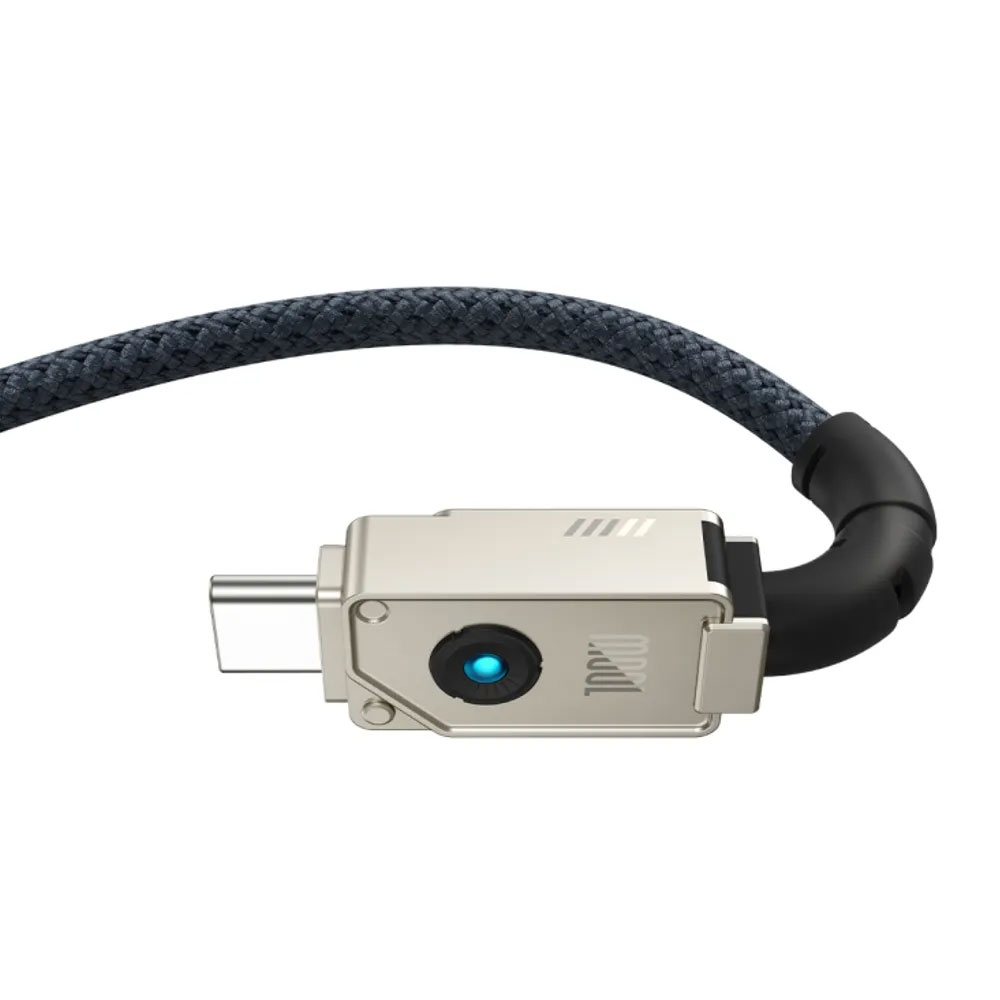 Кабел за данни Baseus Unbreakable, Type-C, 100W, 1.0m, Черен - 40427