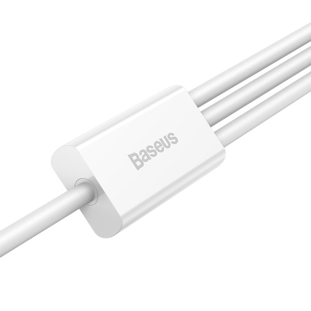 Кабел за зареждане Baseus Superior, 3 в 1, Micro USB, Lightning, Type-C, 1.0m, Бял - 40438 D-40438 5 Кабел за зареждане Baseus Superior, 3 в 1, Micro USB, Lightning, Type-C, 1.0m, Бял - 40438 - Image 3