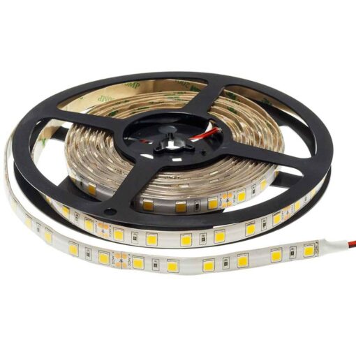 LED ЛЕНТА 1ролка-5м 5050 30 SMD/m 2700K ВЛАГОЗАЩИТЕНА