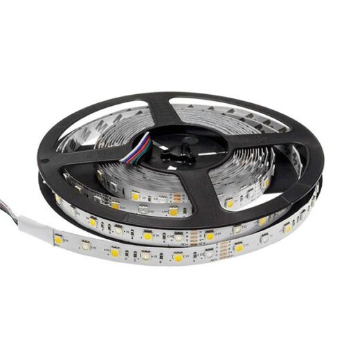 LED ЛЕНТА 1ролка-5м, 5050 60 SMD / m RGBWW НЕВЛАГОЗАЩИТЕНА