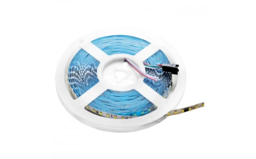 LED ЛЕНТА БЯГАЩА COB SMD2835 126LEDS/m 4.8W/M 3000K КОМПЛЕКТ(ЗАХРАНВАНЕ+ДИСТАНЦИОННО)