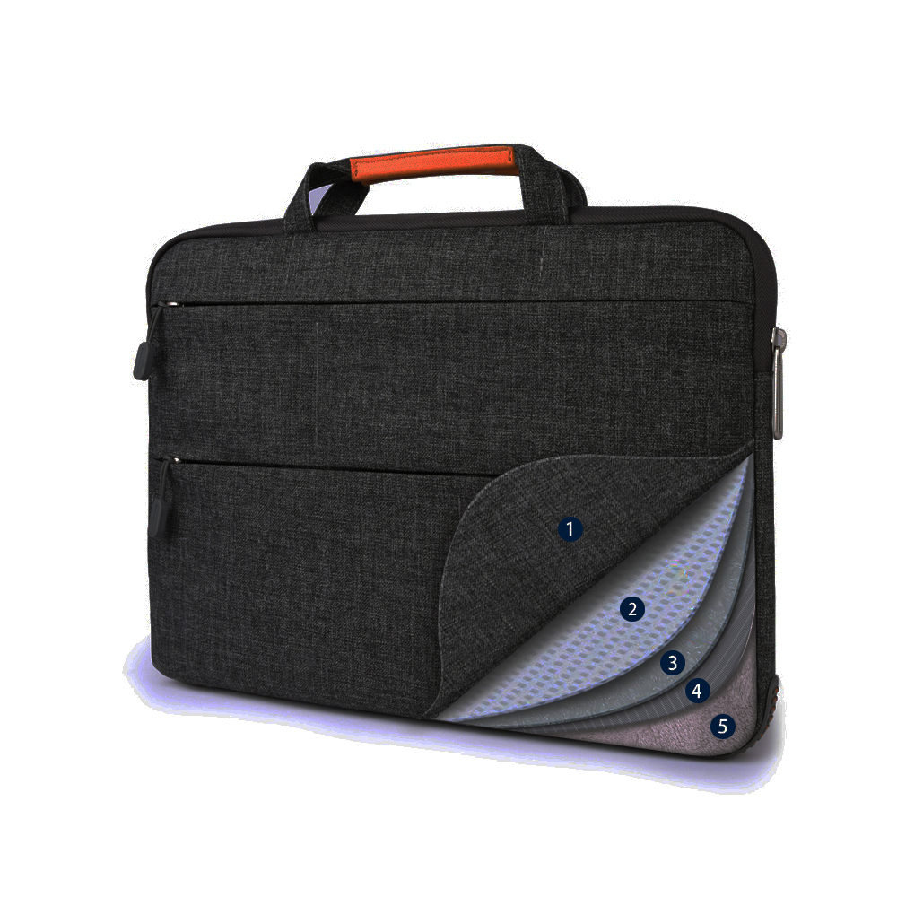 Чанта за лаптоп WiWu, 15.4", Черен - 45338 D-45338 6 Чанта за лаптоп WiWu, 15.4", Черен - 45338 - Image 5