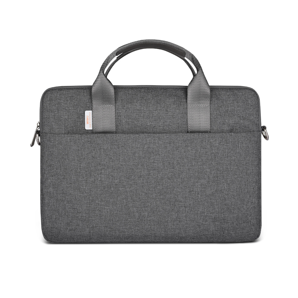 Чанта за лаптоп WiWu, 15.6", Сив - 45340 D-45340 4 Чанта за лаптоп WiWu, 15.6", Сив - 45340 - Image 2