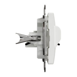 SDD111411 Sedna Design & Elements, Двоен изход за високоговорител, бял SE-SDD111411