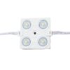 2.4W LED МОДУЛ С ЛУПА 4 2835 160° DC12V IP65 43*38*6.5mm – Топло Бяла OP-4563