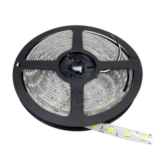 LED ЛЕНТА 1ролка-5м 5050 60 SMD/m ЧЕРВЕНА ВЛАГОЗАЩИТЕНА