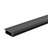 АЛУМИНИЕВ ПРОФИЛ ЗА LED ЛЕНТА L=2m 41*10mm ЧЕРНО ТЯЛО OP-5121