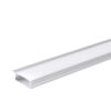 АЛУМИНИЕВ ПРОФИЛ ЗА LED ЛЕНТА L=2m 41*10mm СРЕБРИСТО ТЯЛО OP-5116