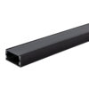 АЛУМИНИЕВ ПРОФИЛ ЗА LED ЛЕНТА L=2m 40*20mm ЧЕРНО ТЯЛО OP-5119