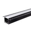 АЛУМИНИЕВ ПРОФИЛ ЗА LED ЛЕНТА L=2m 71.5*35mm ЧЕРНО ТЯЛО С БЯЛ РЕФЛЕКТОР OP-5002