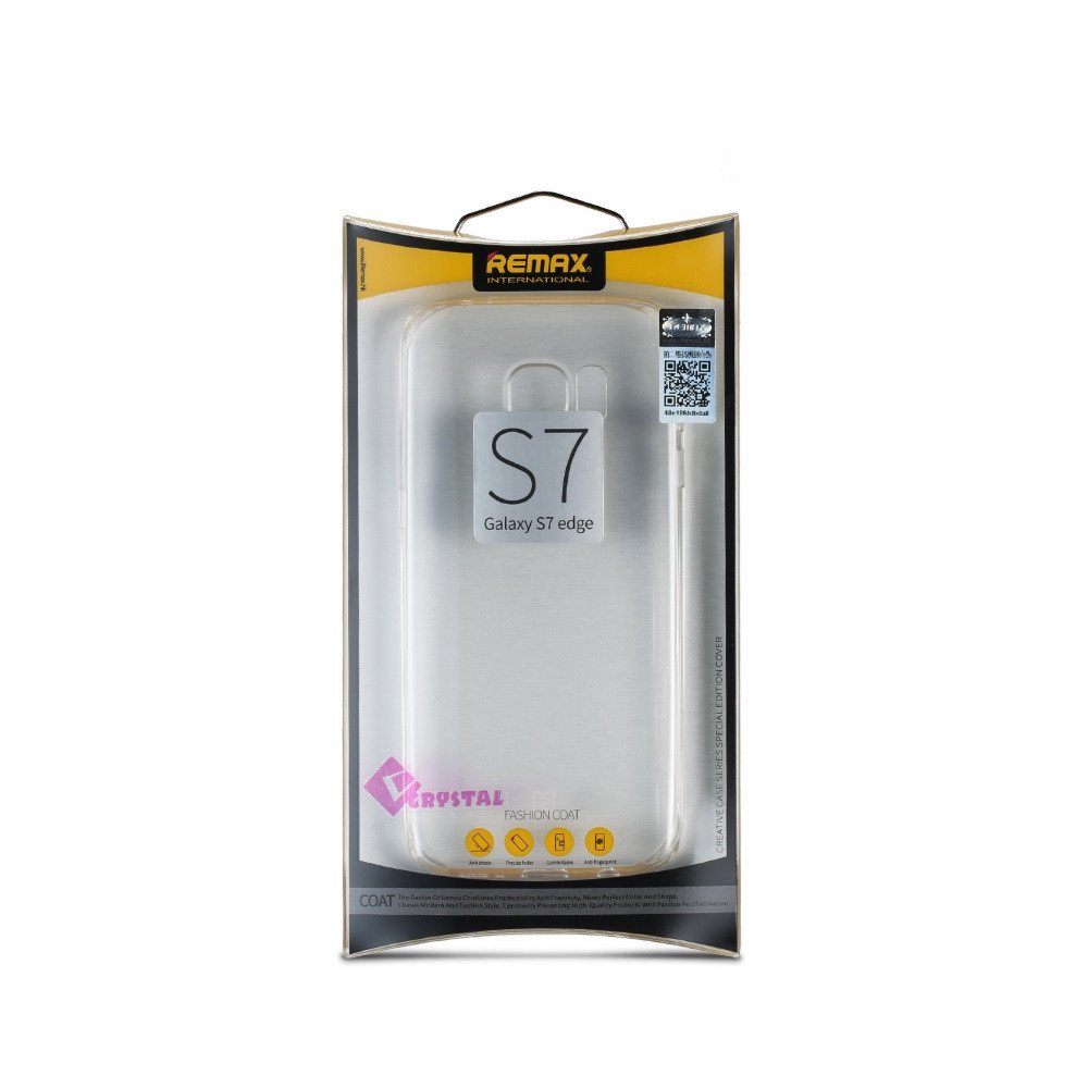 Протектор за Samsung Galaxy S7 Edge, Remax Crystal, TPU, Slim, Прозрачен - 51421 D-51421 3 Протектор за Samsung Galaxy S7 Edge, Remax Crystal, TPU, Slim, Прозрачен - 51421 - Image 2