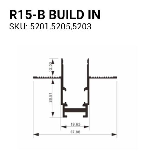 МАГНИТНА СИСТЕМА ЗА ВГРАЖДАНЕ 1.5M – R15 - Image 2