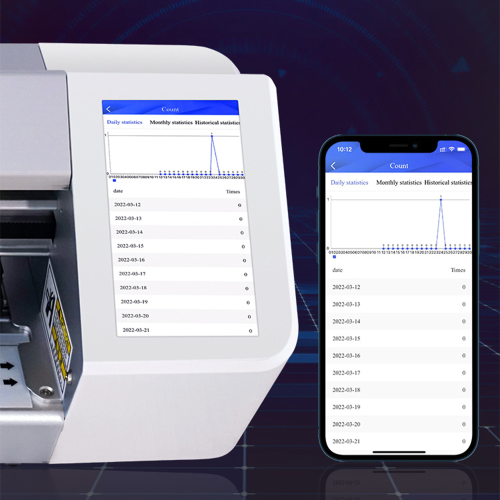 Плотер за защитни фолиа DeTech FP-01, До 16 инча, Сензорен екран, Wi-Fi, Bluetooth, 580x200x170mm - 52732 D-52732 7 Плотер за защитни фолиа DeTech FP-01, До 16 инча, Сензорен екран, Wi-Fi, Bluetooth, 580x200x170mm - 52732 - Image 6