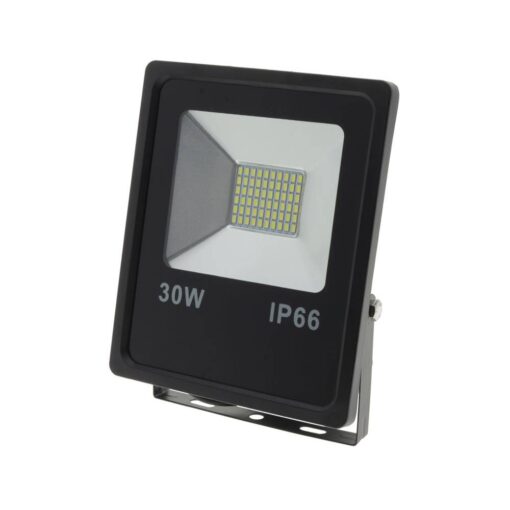 30W LED SMD ПРОЖЕКТОР AC95V-AC265V 80lm/W 150° IP66 – Студено Бяла