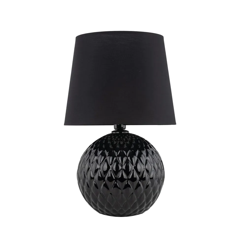 TK LIGHTING НАСТОЛНА ЛАМПА SANTANA 5590 1XE27 ЧЕР