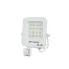 LED SMD ПРОЖЕКТОР БЯЛ 10W 900LM AC220-240V 90° IP65 2700K + СЕНЗОР OP-5763