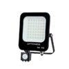 LED SMD ПРОЖЕКТОР ЧЕРЕН 30W 2700LM AC220-240V 90° IP65 2700K + СЕНЗОР OP-5780