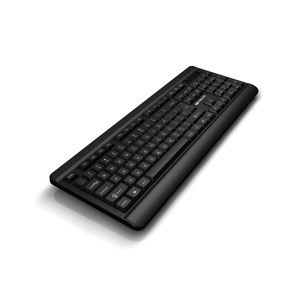 Комплект мишка и клавиатура Mixie MT-4100, Безжични, Черен - 6141 D-6141 4 Комплект мишка и клавиатура Mixie MT-4100, Безжични, Черен - 6141 - Image 2
