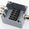 WATERPROOF ALUMINIUM BOX TERMINAL BLOCK IP68 450V/24A – 3 TERMINALS OP-6508
