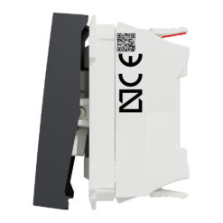 NU320654N Бутон НО с индикация двумодулен антрацит New Unica SE-NU320654N