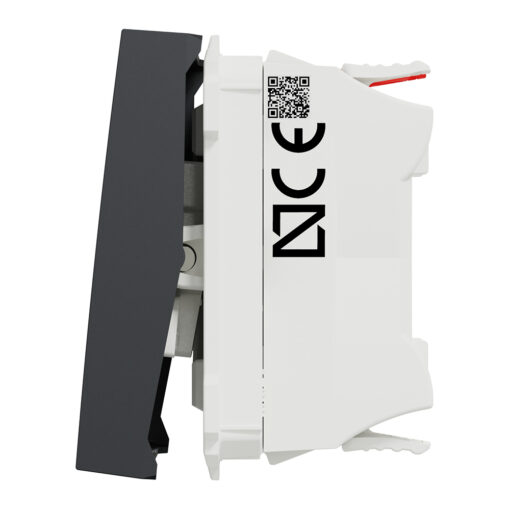 NU320654N Бутон НО с индикация двумодулен антрацит New Unica - Image 4