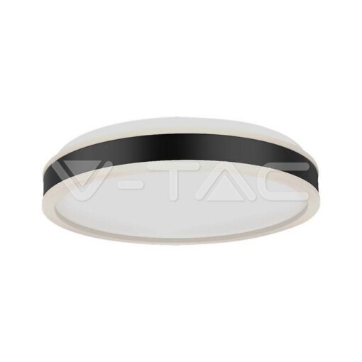 Led Осветител 38w Кръг За Таван Черна Рамка 4000k Димиращ