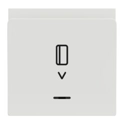 Ключ-карта 8А 2 модула бял New Unica NU354018 SE-NU354018