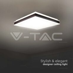 Led Осветител 18w Квадрат За Таван Черна Рамка 4000k Димиращ VTAC-6990