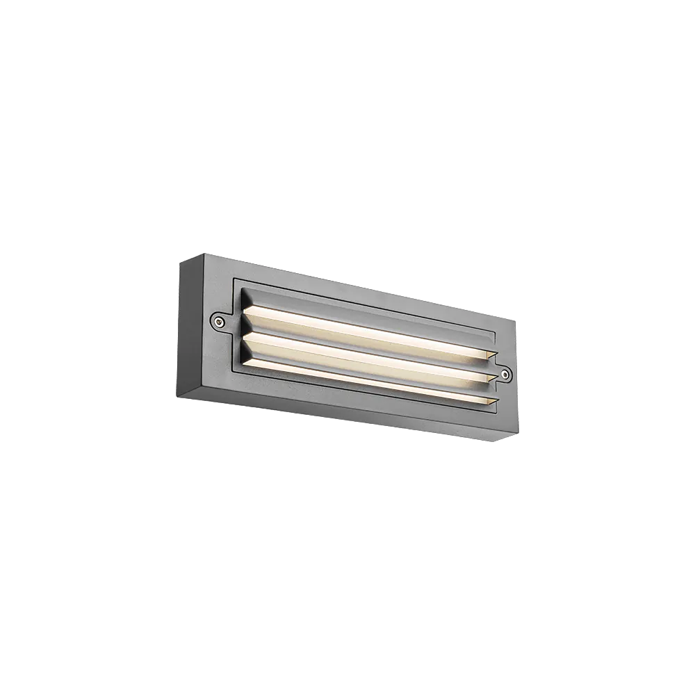 GRF301 LED ФАСАДЕН ОСВЕТИТЕЛ 6W 4000K IP65 СИВ