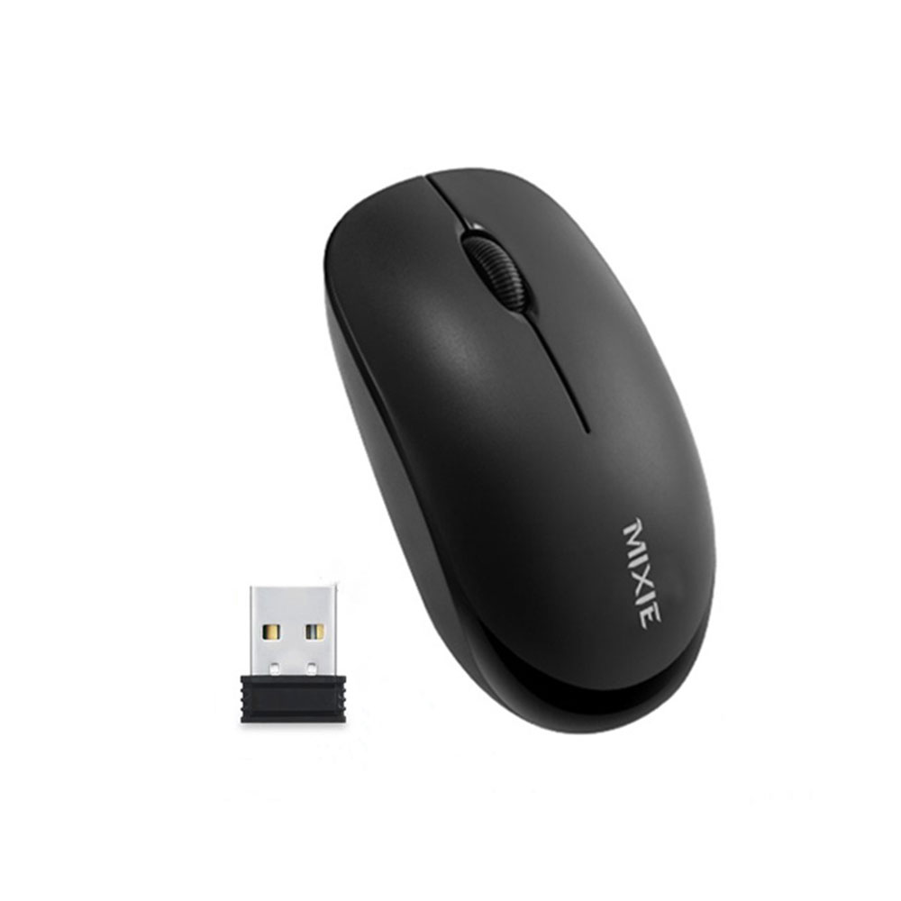 Мишка Mixie R516, Безжична, USB, 3D, Черен - 719 D-719 4 Мишка Mixie R516, Безжична, USB, 3D, Черен - 719 - Image 2