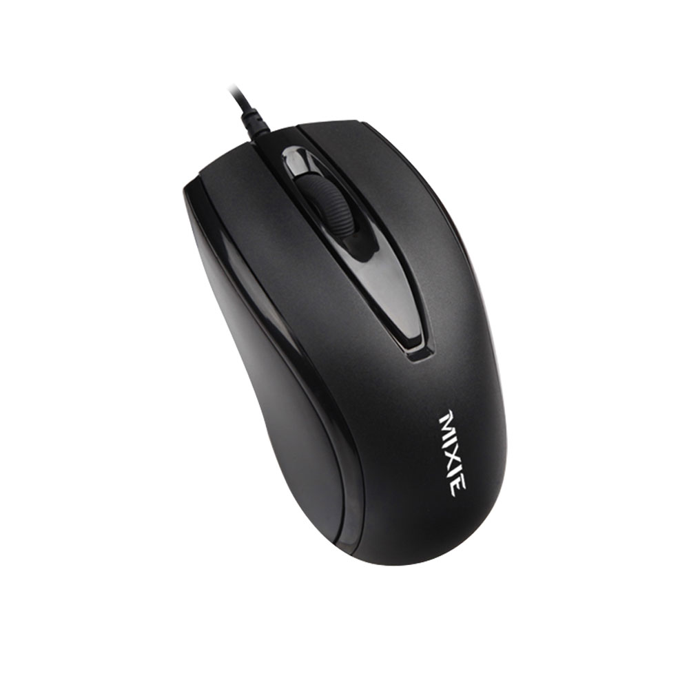 Мишка Mixie M01, Оптична, 3D, Черен - 723 D-723 4 Мишка Mixie M01, Оптична, 3D, Черен - 723 - Image 2