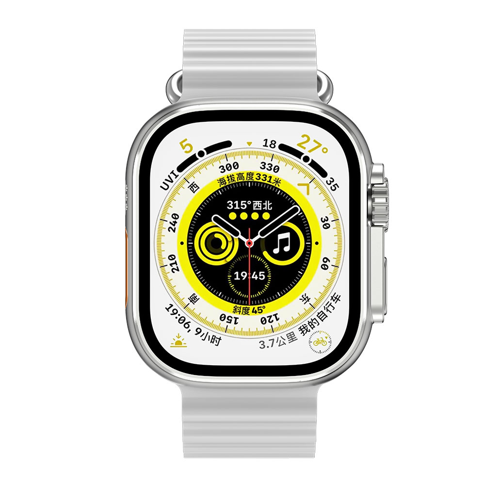 Смарт часовник Aurafit AM08 ultra 2, Amoled, Сребрист - 73134 D-73134 7 Смарт часовник Aurafit AM08 ultra 2, Amoled, Сребрист - 73134 - Image 5