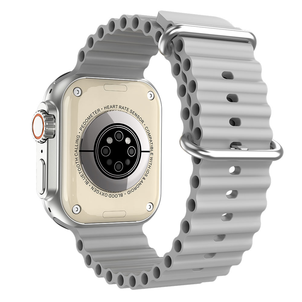 Смарт часовник Aurafit AM08 ultra 2, Amoled, Сребрист - 73134 D-73134 5 Смарт часовник Aurafit AM08 ultra 2, Amoled, Сребрист - 73134 - Image 3