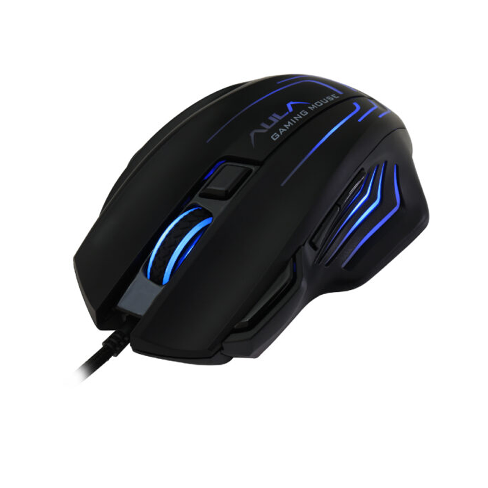 Геймърска мишка Aula S18, Оптична, 7D, RGB, Черен - 741 D-741 4 Геймърска мишка Aula S18, Оптична, 7D, RGB, Черен - 741 - Image 2