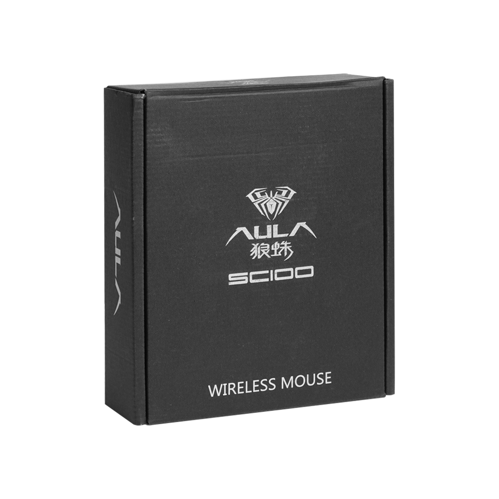 Геймърска мишка Aula SC100, Безжична, 6D, Черен - 748 D-748 4 Геймърска мишка Aula SC100, Безжична, 6D, Черен - 748 - Image 2