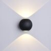LED СТЕНЕН ОСВЕТИТЕЛ CREE AC100-240V 6W IP54 660LM ЧЕРНО ТЯЛО 4000K OP-7498