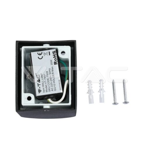 Фасаден Аплик 1хgu10 Алуминий Кръг Ip44 - 7508 - Image 4