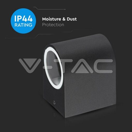 Фасаден Аплик 1хgu10 Алуминий Кръг Ip44 - 7508 - Image 6