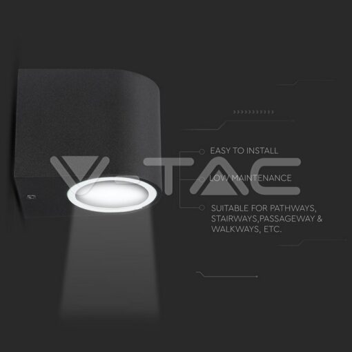 Фасаден Аплик 1хgu10 Алуминий Кръг Ip44 - 7508 - Image 8