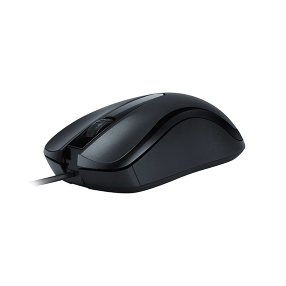Мишка Mixie B750, Оптична, 3D, Черен - 754