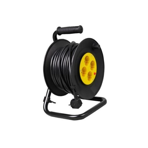 КАБЕЛНА МАКАРА H05VV-F3G1.5mm-25M IP20 230V R:1000W(4.35A)/U:3200W/(14A)