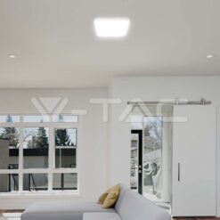 48w Led Плафон 6500k Квадрат Бял Ip44 VTAC-76321
