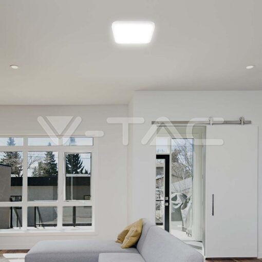 48w Led Плафон 6500k Квадрат Бял Ip44 - Image 11