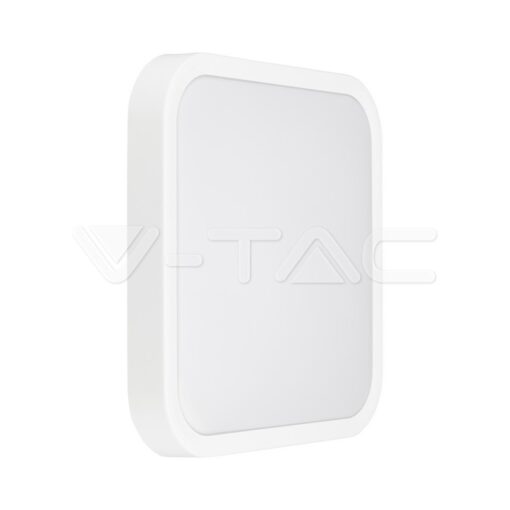 48w Led Плафон 6500k Квадрат Бял Ip44 - Image 3
