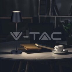 Led 2w Настолна Лампа 4400ma 3000k Ip54 Черен-Sku:7652 VTAC-7652